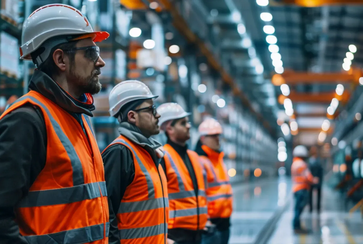 L'équipe BELTEKN AFRICA sur un chantier